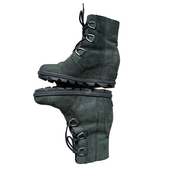 Sorel Joan of Arctic Wedge II Boots size 7.5 Green - Picture 9 of 9